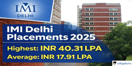 IMI Delhi Placement Report 2025 Released
